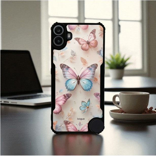 ivogue Butterfly Bloom Mobile Cover For NOTHING CMF Phone 1