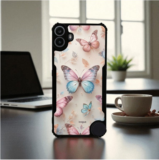 ivogue Butterfly Bloom Mobile Cover For NOTHING CMF Phone 1