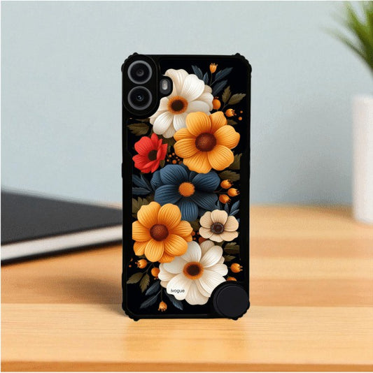 ivogue Retro Petals Mobile Cover For NOTHING CMF Phone 1