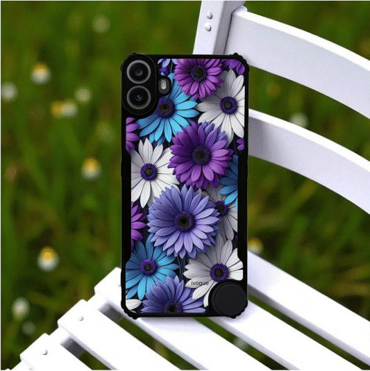 ivogue Violet Bloom Mobile Cover For NOTHING CMF Phone 1