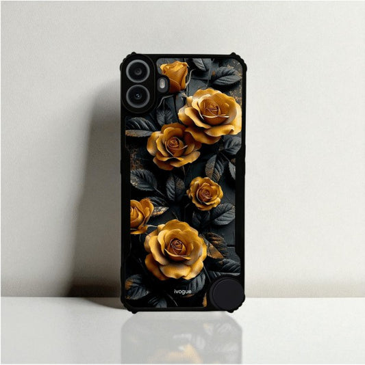 ivogue Golden Rose Mobile Cover For NOTHING CMF Phone 1