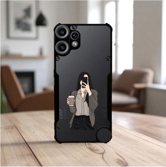 ivogue Coffee Girl Mobile Cover For NOTHING CMF Phone 2 Pro