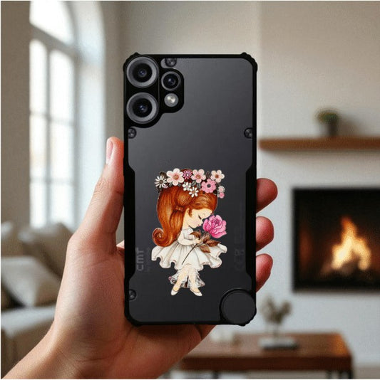 ivogue Flower Girl Mobile Cover For NOTHING CMF Phone 2 Pro