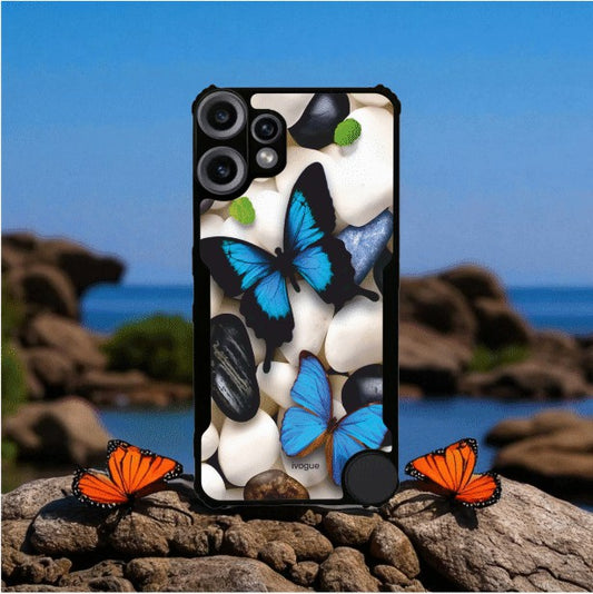 ivogue Blue Wings Beauty Mobile Cover For NOTHING CMF Phone 2 Pro