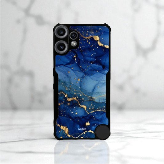 ivogue Blue Opulence Mobile Cover For NOTHING CMF Phone 2 Pro