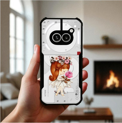 ivogue Flower Girl Mobile Cover For NOTHING Phone 2A