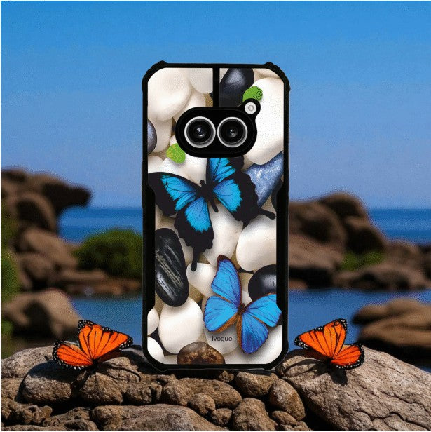 ivogue Blue Wings Beauty Mobile Cover For NOTHING Phone 2A