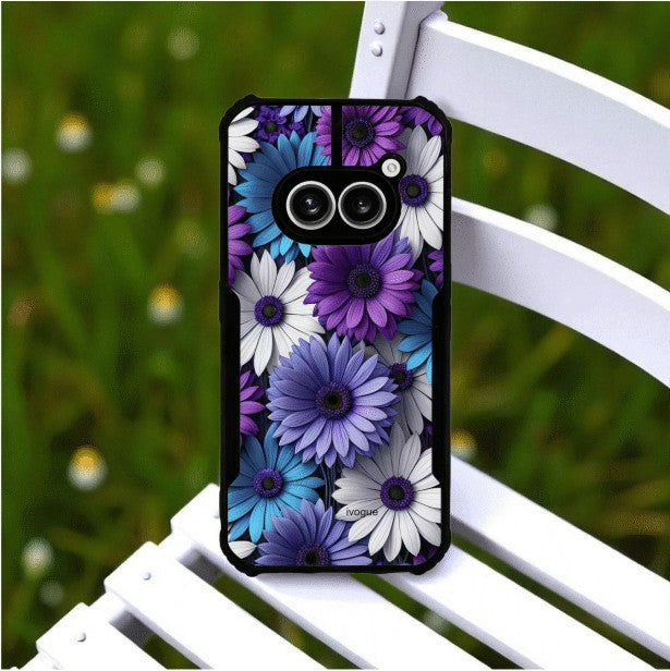 ivogue Violet Bloom Mobile Cover For NOTHING Phone 2A