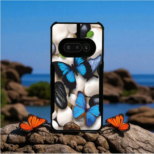 ivogue Blue Wings Beauty Mobile Cover For NOTHING Phone 3A