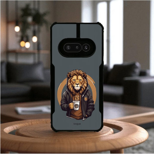 ivogue Stylish Lion Mobile Cover For NOTHING Phone 3A