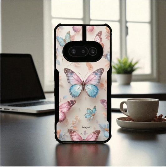 ivogue Butterfly Bloom Mobile Cover For NOTHING Phone 3A