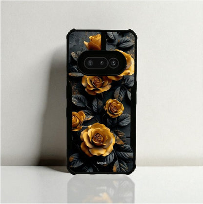 ivogue Golden Rose Mobile Cover For NOTHING Phone 3A