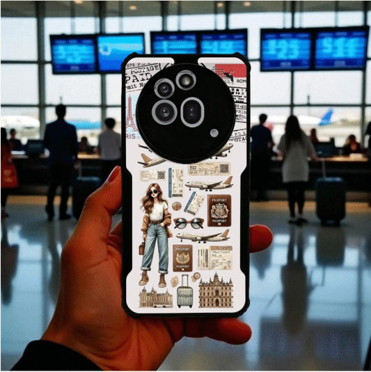 ivogue Travel Girl Vibes Mobile Cover For NOTHING Phone 3A Pro