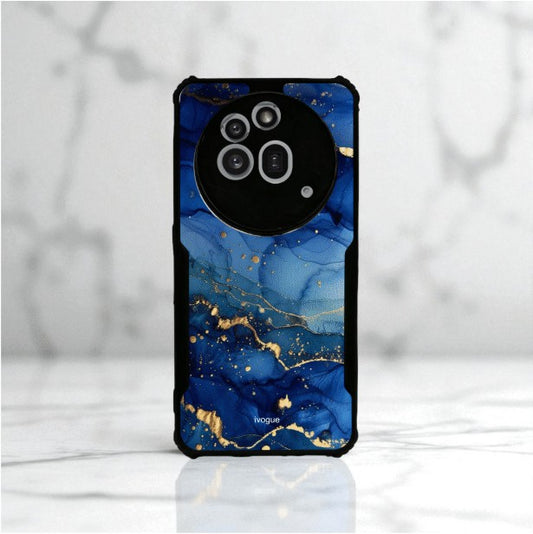 ivogue Blue Opulence Mobile Cover For NOTHING Phone 3A Pro
