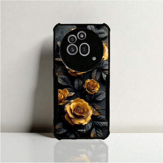 ivogue Golden Rose Mobile Cover For NOTHING Phone 3A Pro