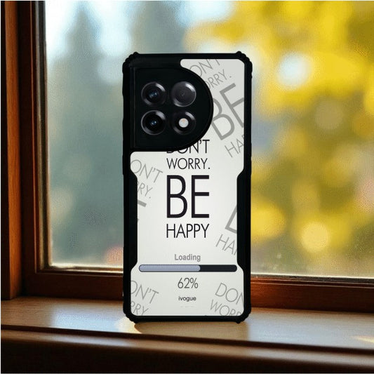 ivogue Be Happy Mobile Cover For OnePlus 11R
