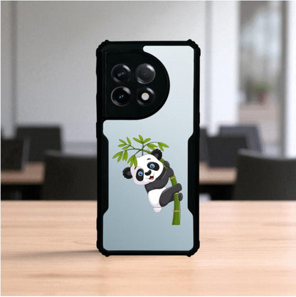 ivogue Panda and Tree Mobile Cover For OnePlus 11R