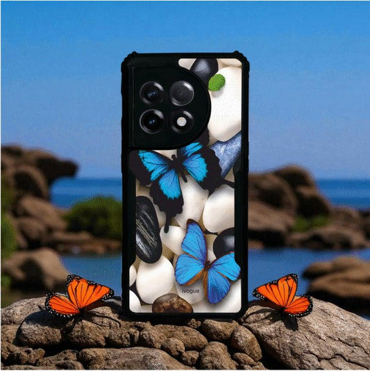 ivogue Blue Wings Beauty Mobile Cover For OnePlus 11R