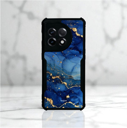 ivogue Blue Opulence Mobile Cover For OnePlus 11