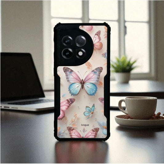 ivogue Butterfly Bloom Mobile Cover For OnePlus 11R