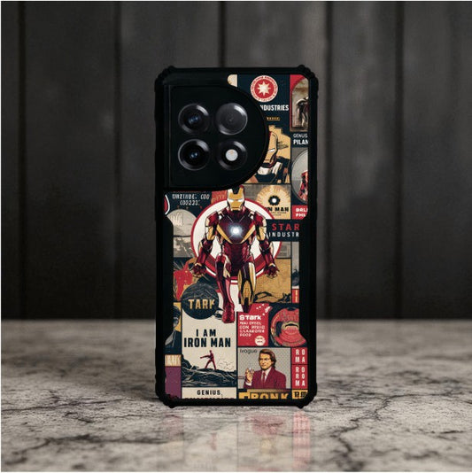 ivogue Iron Man Mobile Cover For OnePlus 11R