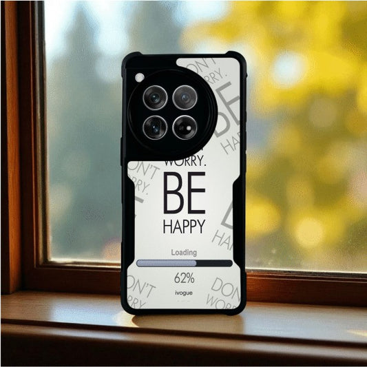 ivogue Be Happy Mobile Cover For OnePlus 12R