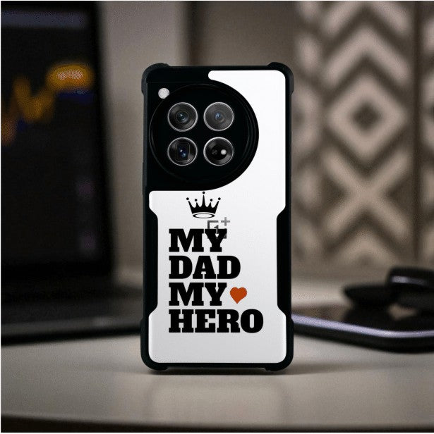 ivogue My Dad My Hero Mobile Cover For OnePlus 12R