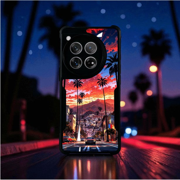 ivogue Palm City Nights Mobile Cover For OnePlus 12