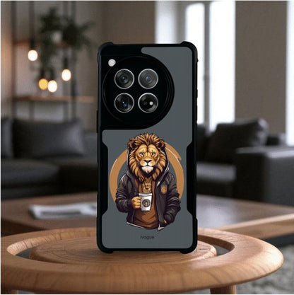 ivogue Stylish Lion Mobile Cover For OnePlus 12R