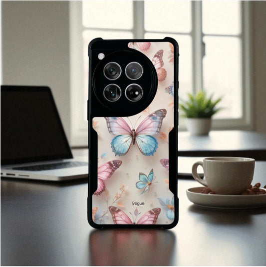 ivogue Butterfly Bloom Mobile Cover For OnePlus 12