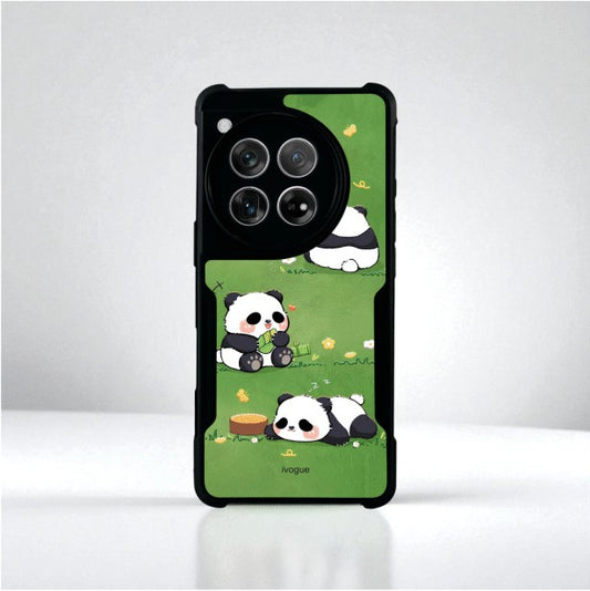 ivogue Panda Playground Mobile Cover For OnePlus 12R