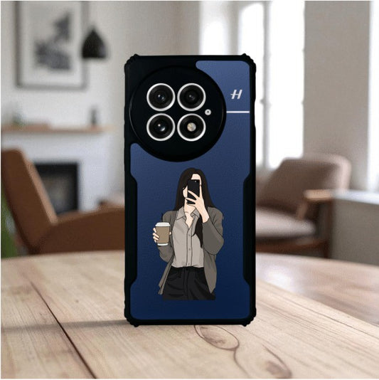 ivogue Coffee Girl Mobile Cover For OnePlus 13R