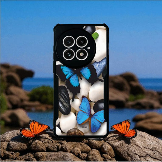 ivogue Blue Wings Beauty Mobile Cover For OnePlus 13R
