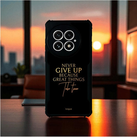 ivogue Never Give Up Mobile Cover For OnePlus 13R