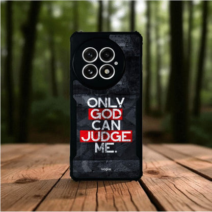 ivogue Only God Can Judge Me Mobile Cover For OnePlus 13