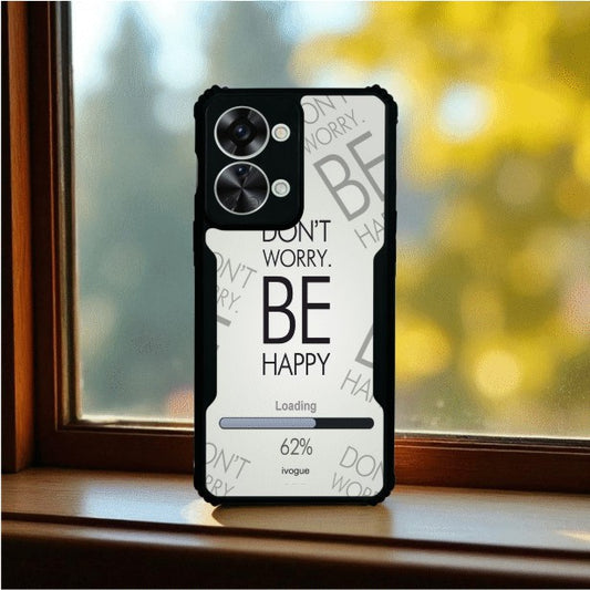 ivogue Be Happy Mobile Cover For OnePlus Nord 2T