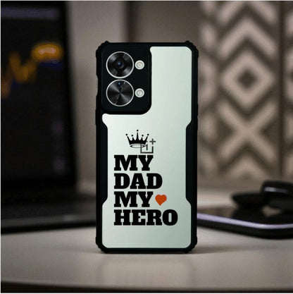 ivogue My Dad My Hero Mobile Cover For OnePlus Nord 2T