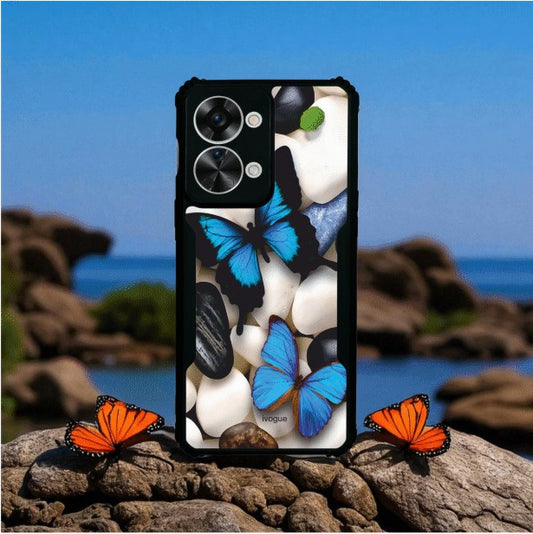 ivogue Blue Wings Beauty Mobile Cover For OnePlus Nord 2T