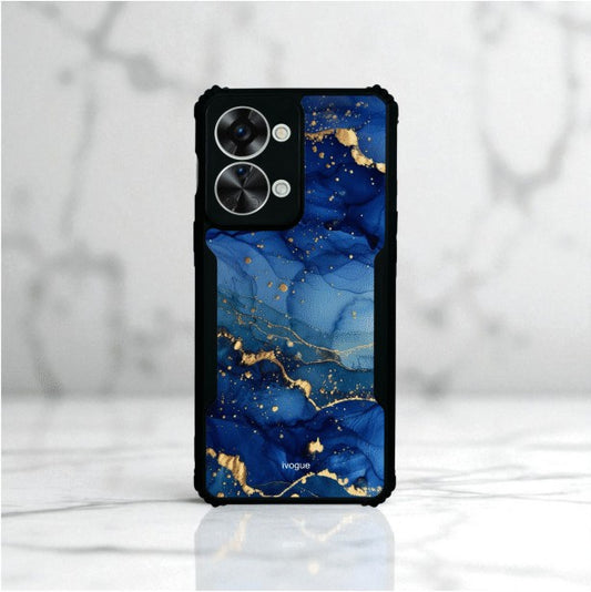 ivogue Blue Opulence Mobile Cover For OnePlus Nord 2T