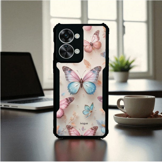 ivogue Butterfly Bloom Mobile Cover For OnePlus Nord 2T