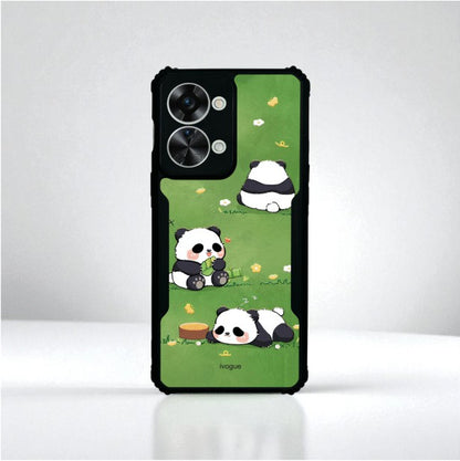 ivogue Panda Playground Mobile Cover For OnePlus Nord 2T