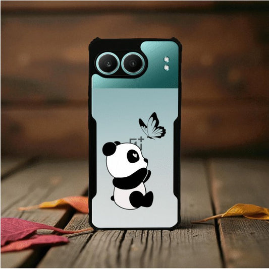ivogue Panda and Butterfly Mobile Cover For OnePlus Nord 4
