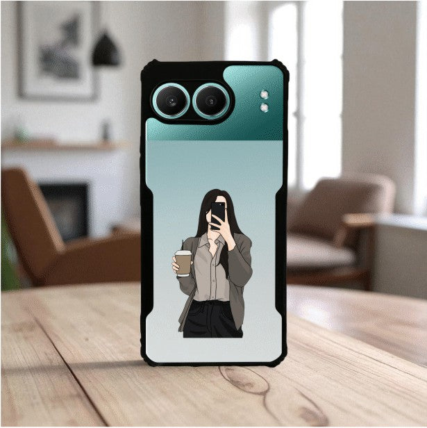 ivogue Coffee Girl Mobile Cover For OnePlus Nord 4