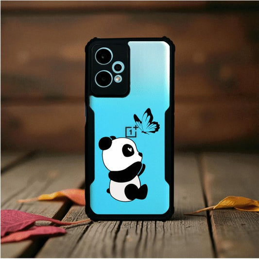ivogue Panda and Butterfly Mobile Cover For OnePlus Nord CE2 Lite
