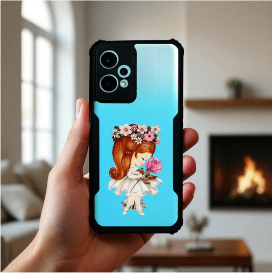 ivogue Flower Girl Mobile Cover For OnePlus Nord CE2 Lite