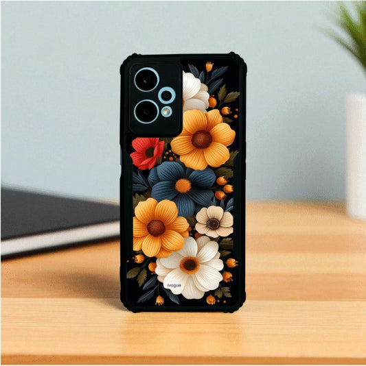 ivogue Retro Petals Mobile Cover For OnePlus Nord CE2 Lite