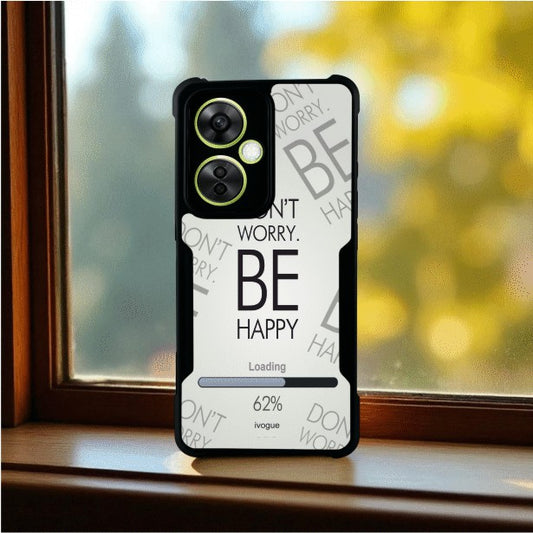 ivogue Be Happy Mobile Cover For OnePlus Nord CE3 Lite