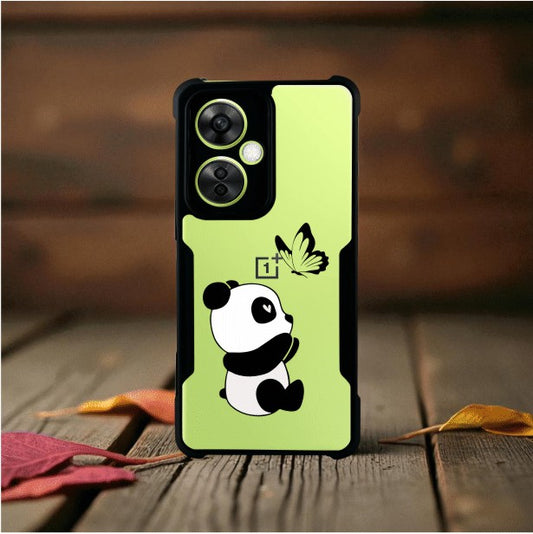 ivogue Panda and Butterfly Mobile Cover For OnePlus Nord CE3 Lite