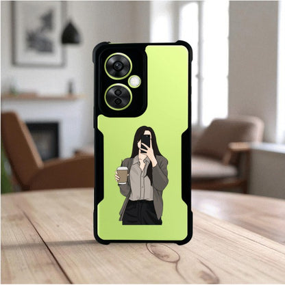ivogue Coffee Girl Mobile Cover For OnePlus Nord CE3 Lite