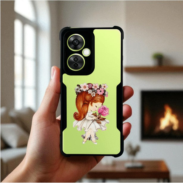 ivogue Flower Girl Mobile Cover For OnePlus Nord CE3 Lite